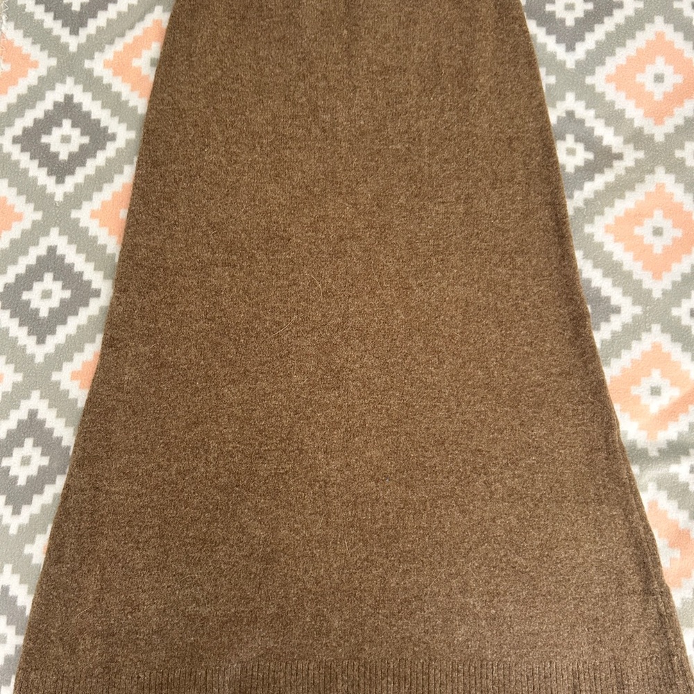 Zara Brown Maxi Skirt